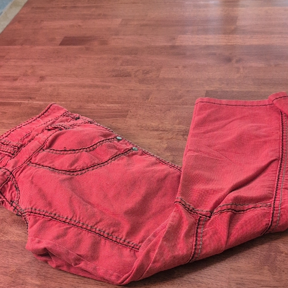 Men's Red Jeans